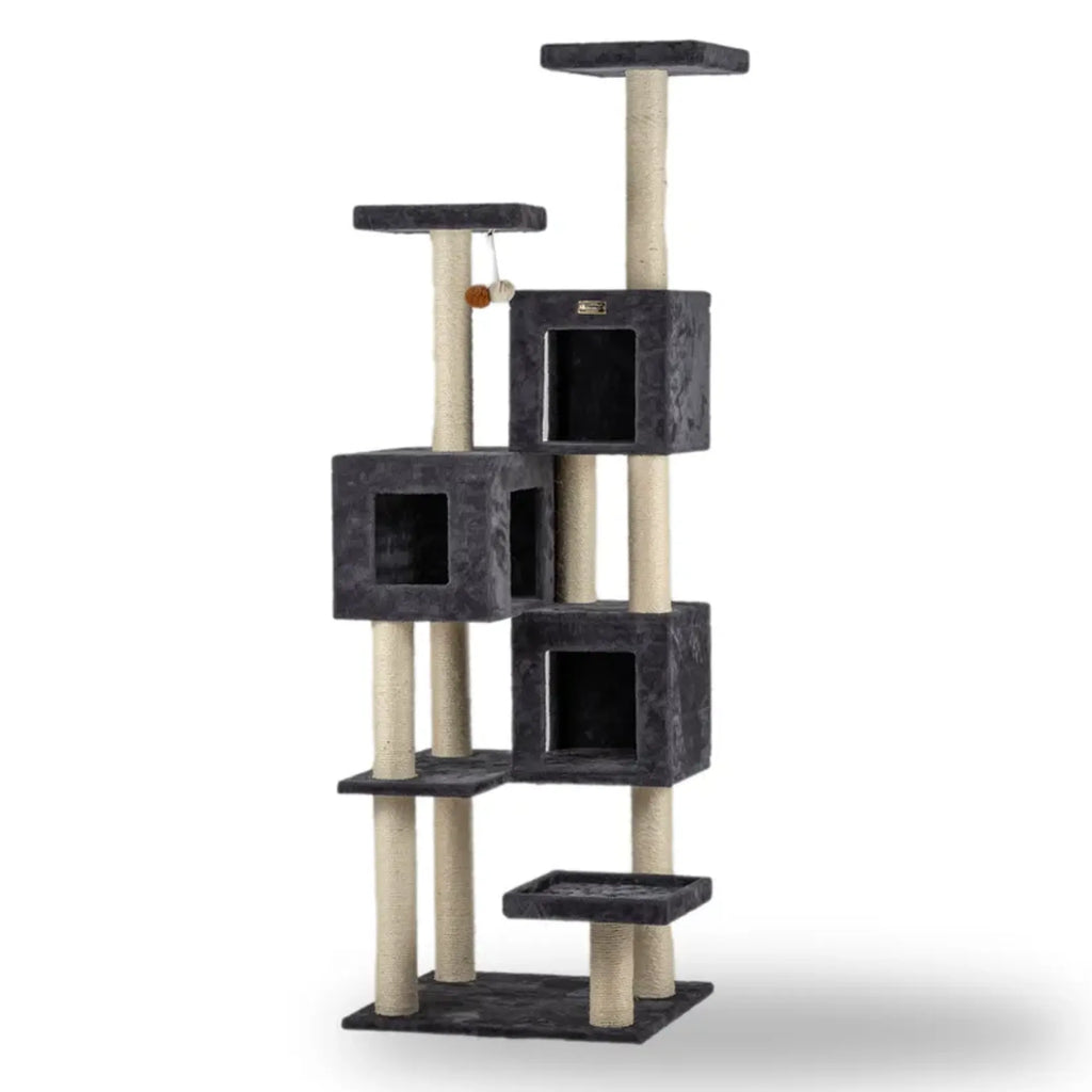 Griant Real Wood Cat Tower for Multiple Cats