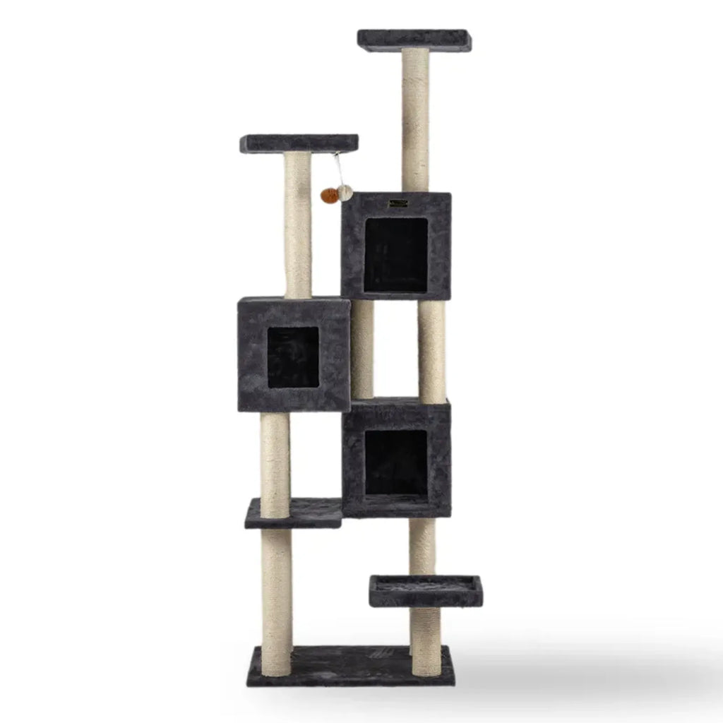 Griant Real Wood Cat Tower for Multiple Cats