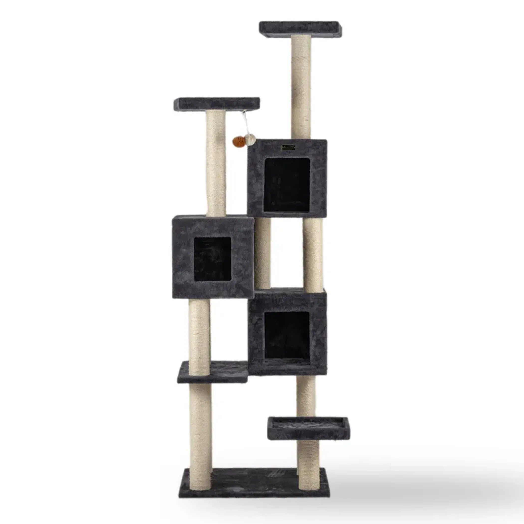 Griant Real Wood Cat Tower for Multiple Cats