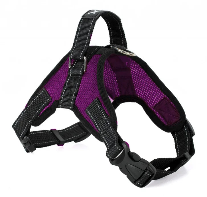 Reflective Soft Adjustable Dog Harness for Medium Dogs