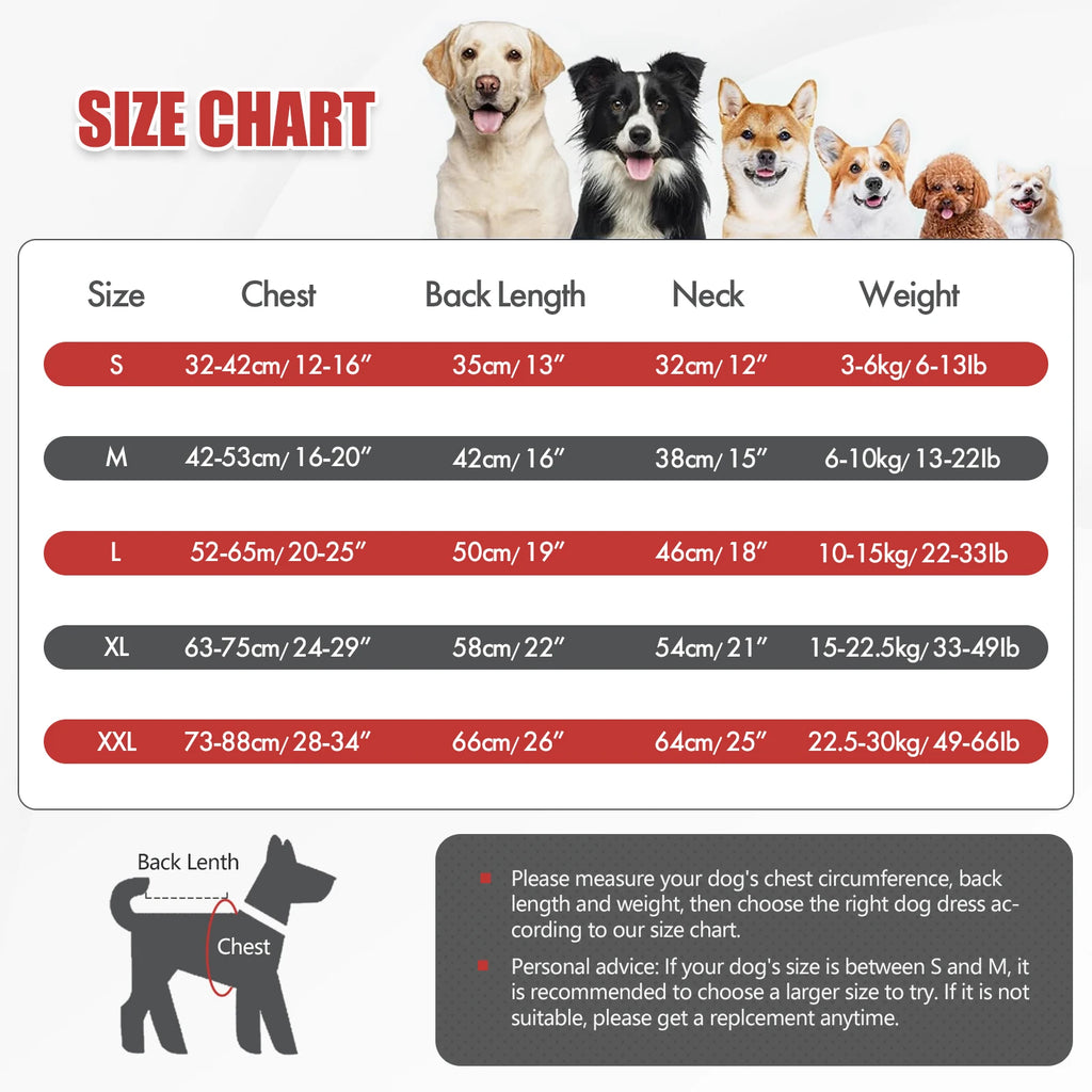 Dog Tuxedo – Formal Wedding Suit with Bow Tie for Medium & Large Dogs