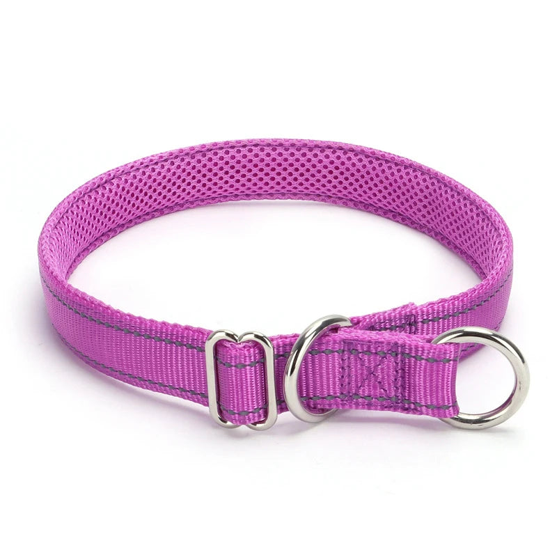 Anti-Suffocation Mesh Dog Collar for Medium & Large Dogs