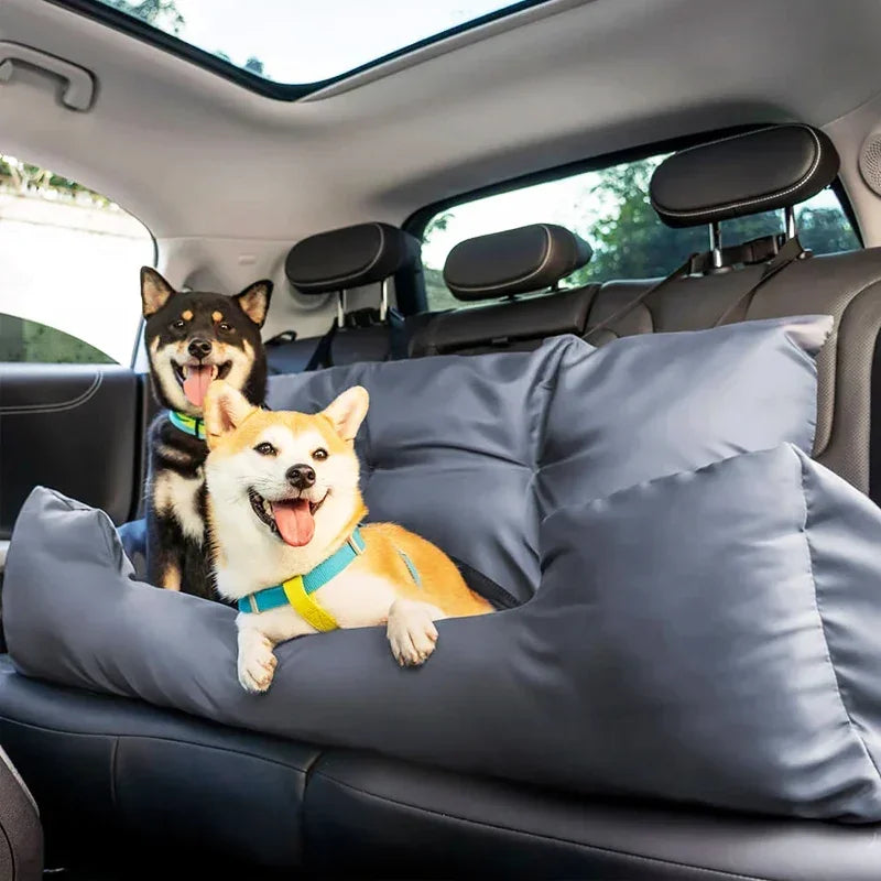 Thickened Cotton Large Dog Carrier & Car Seat Cover – Folding Hammock Pet Bag for Cats and Dogs