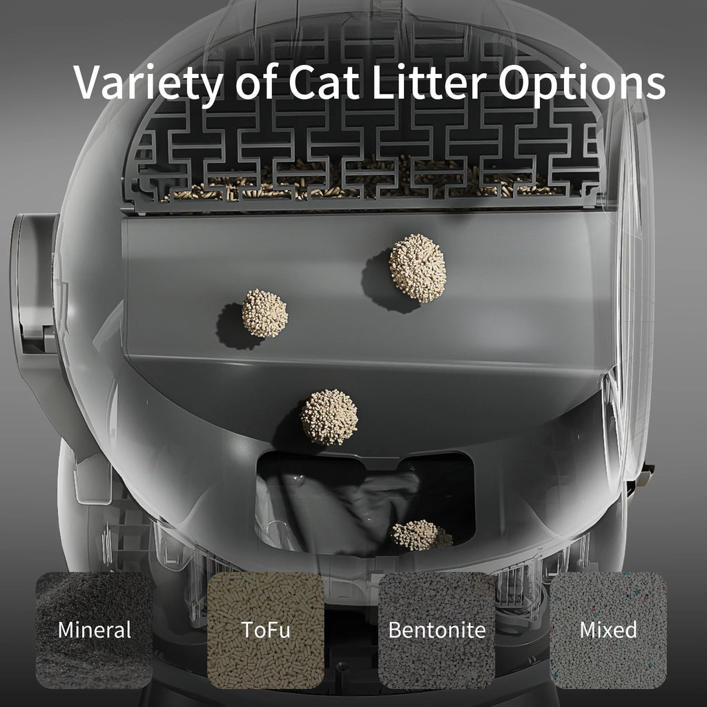 Smart Self-Cleaning Litter Box for Multiple Cats – Automatic, Odor Control, Easy Maintenance
