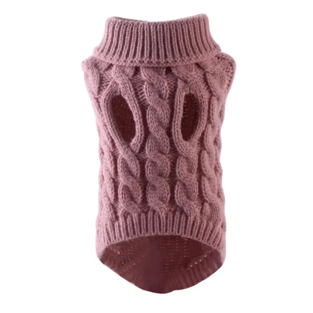 Small Dog Sweater, Autumn/Winter Knitted Warm Pet Clothes