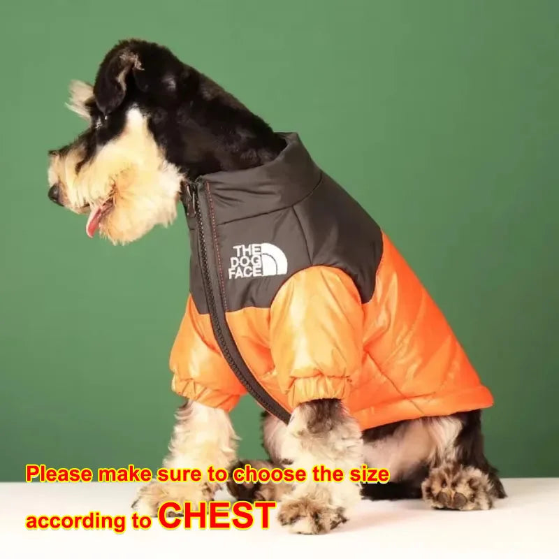 Winter Down Dog Parka – Heavy Duty Coat for Small & Medium Dogs