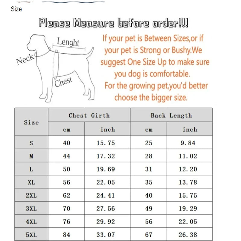 Winter Pet Dog Down Jacket Clothes