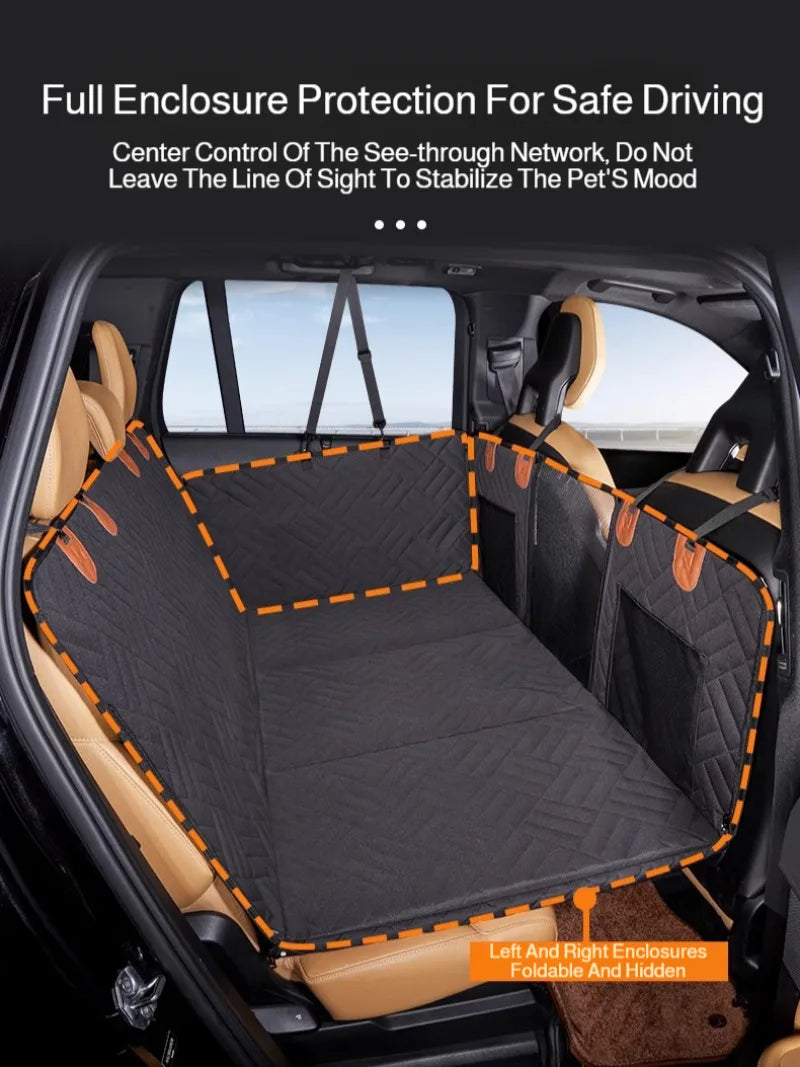 Removable Dog Car Mat – Waterproof Scratch-Proof Pet Hammock