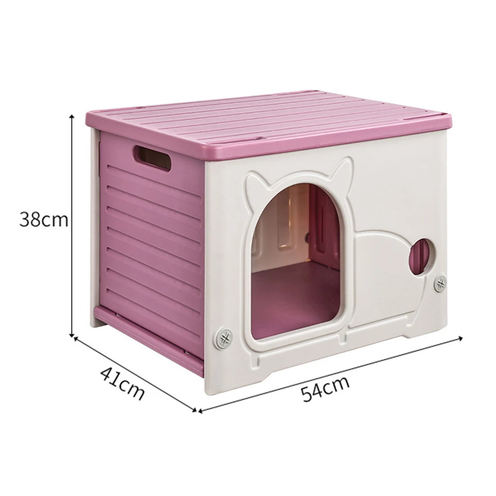 Outdoor Cat / Small Dog House – Warm, Waterproof, Portable