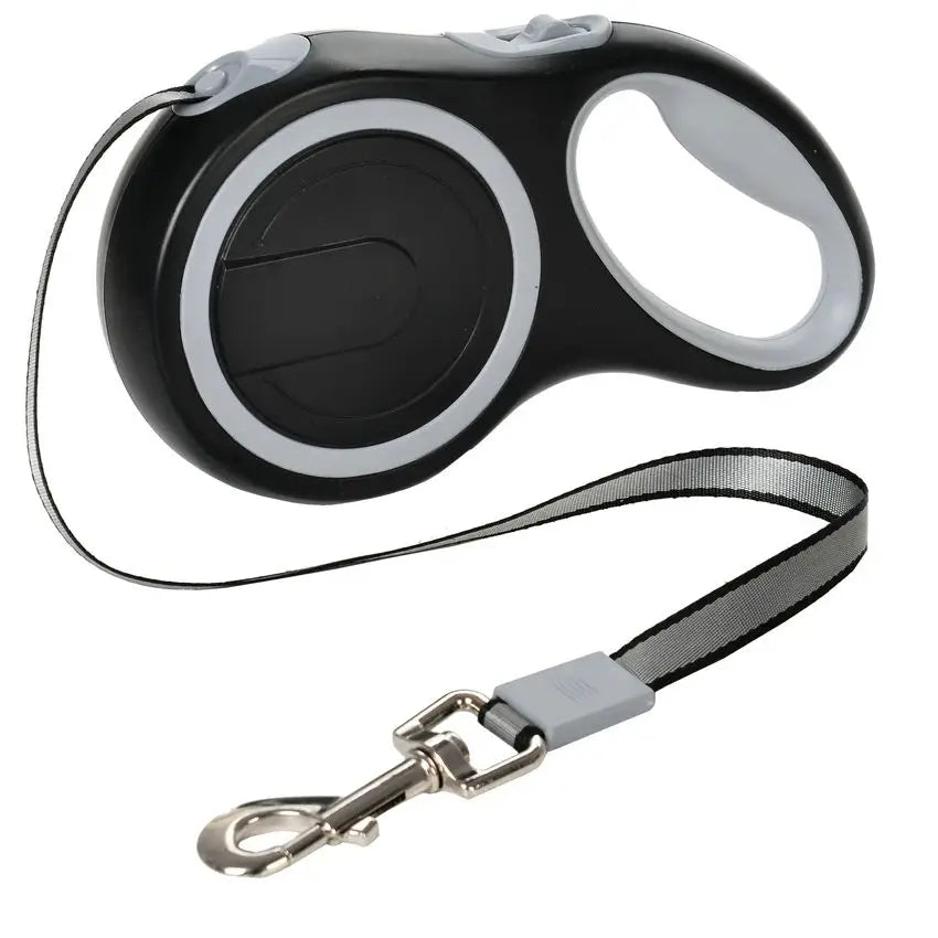 Retractable Nylon Dog Leash for Large Dogs, Strong & Durable