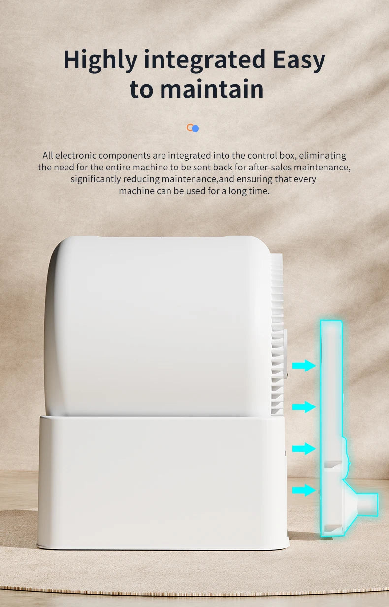 Automatic Self-Cleaning Cat Litter Box with App Control, Large Capacity