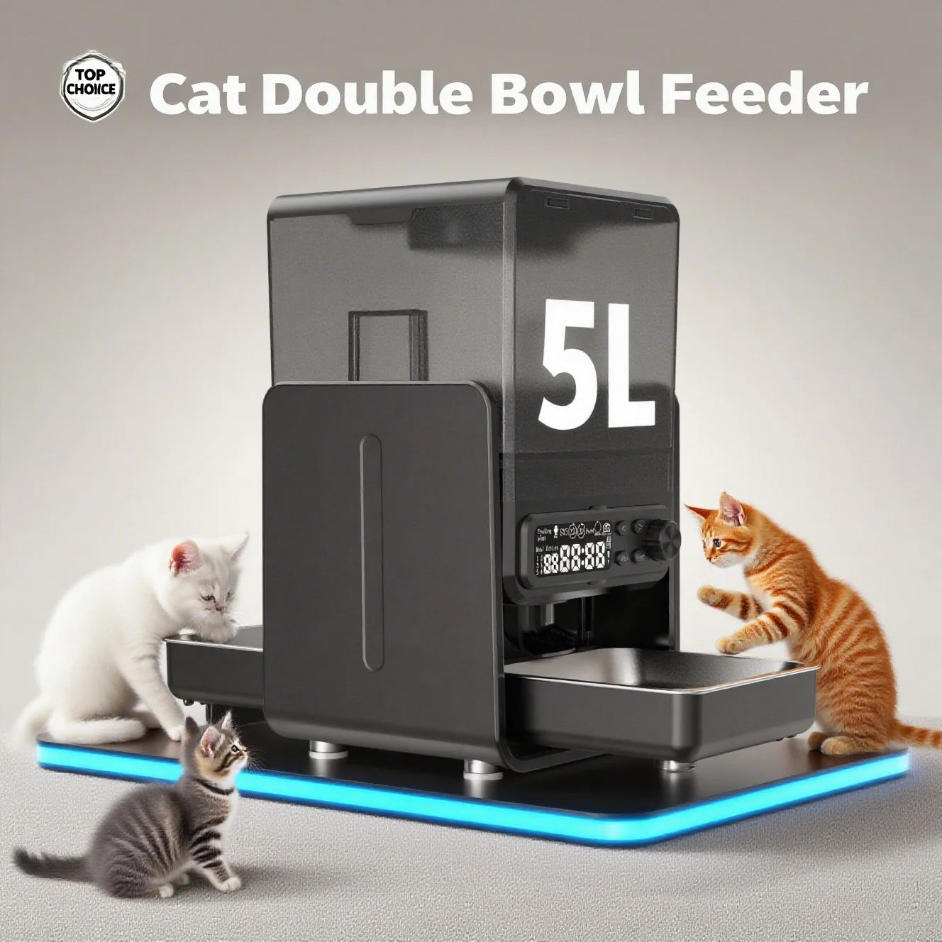 Smart Pet Feeder Automatic for Cats