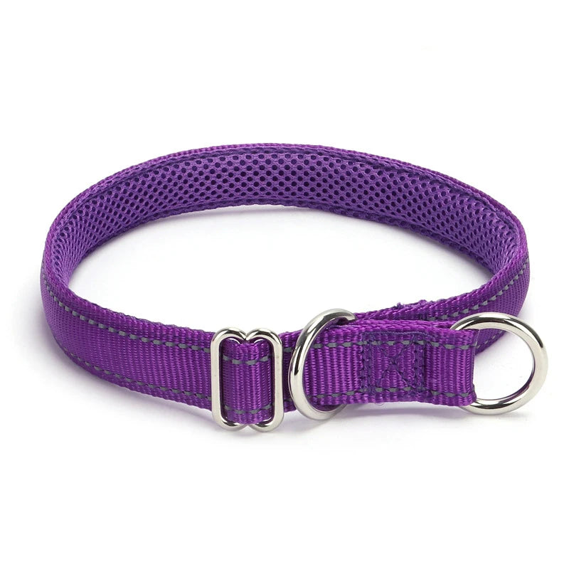 Anti-Suffocation Mesh Dog Collar for Medium & Large Dogs
