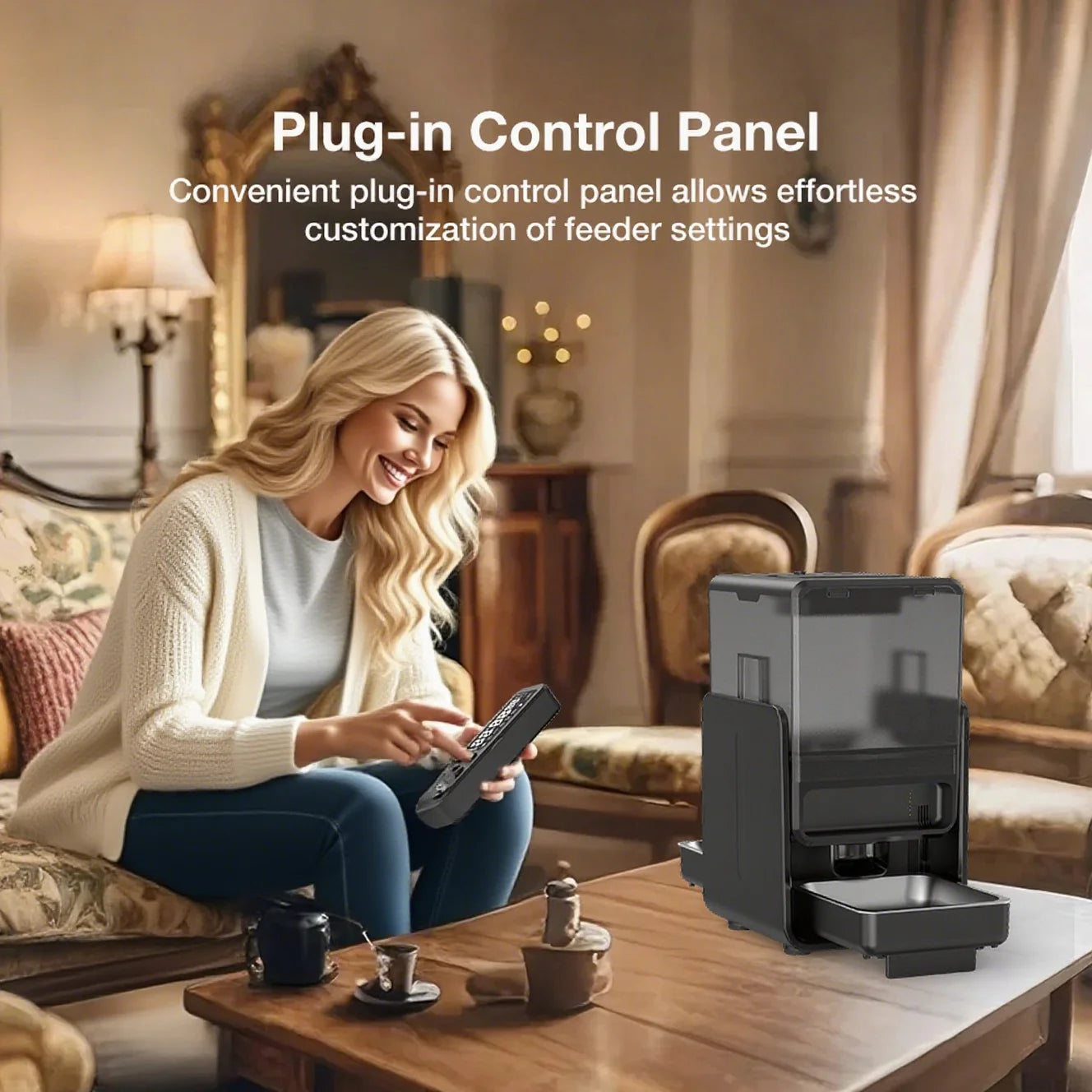 Smart Pet Feeder Automatic for Cats