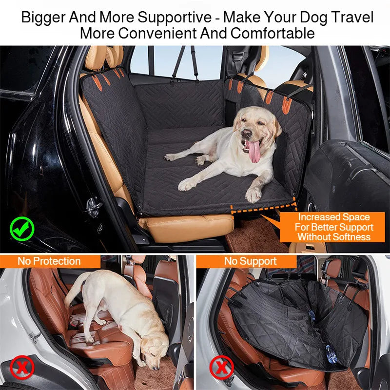 Removable Dog Car Mat – Waterproof Scratch-Proof Pet Hammock