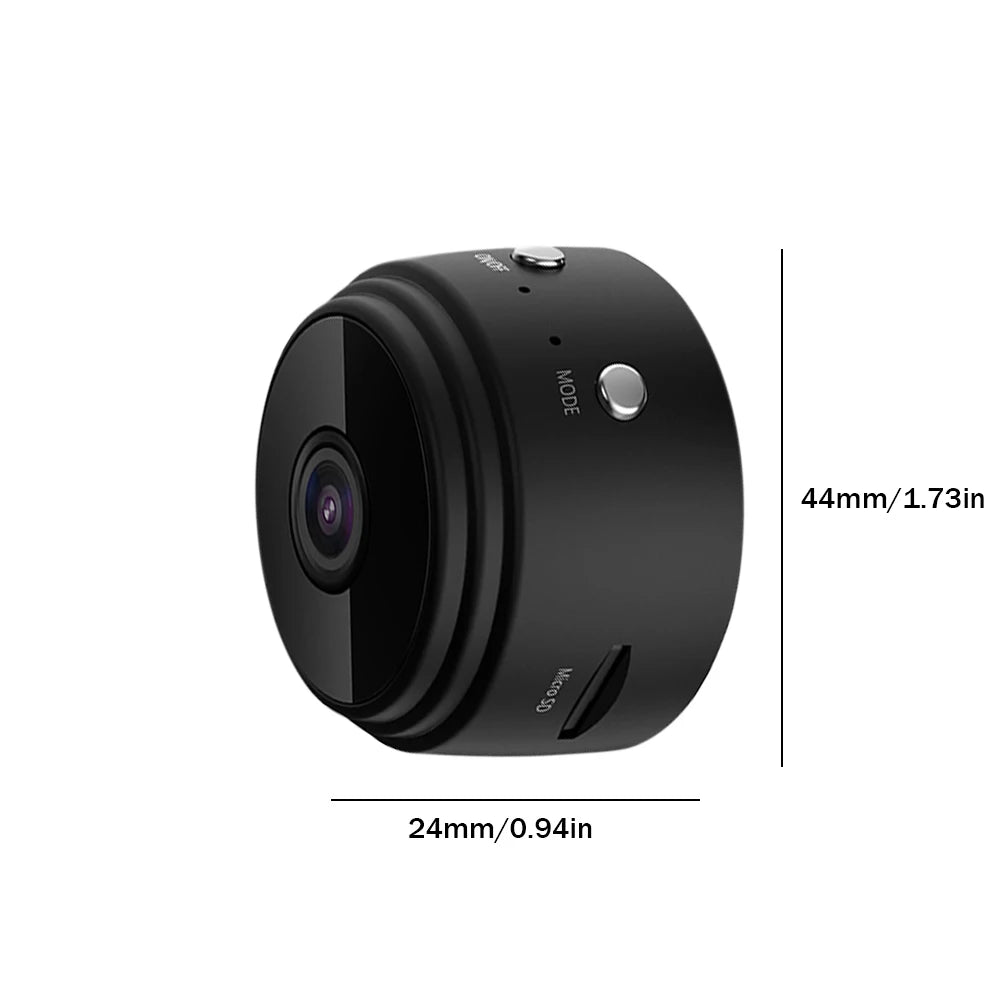 Wireless HD 1080P Camera with Two-Way Audio, Night Vision, and Video Recording