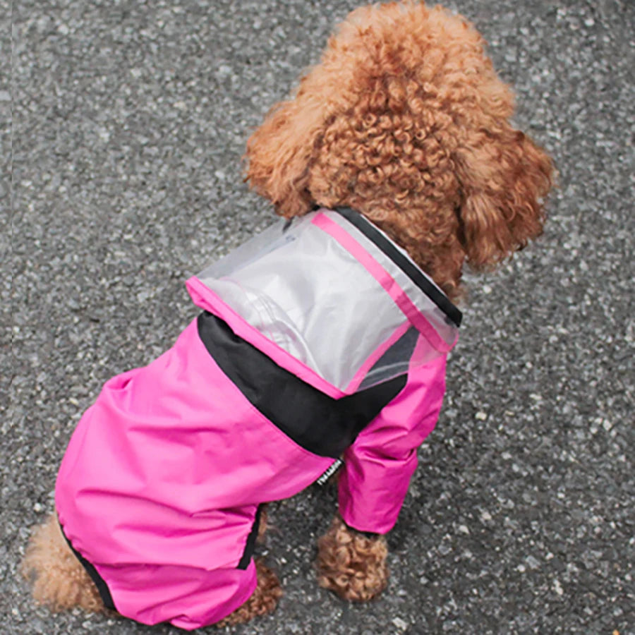 Dog Face Raincoat for Dogs, Protective & Comfortable