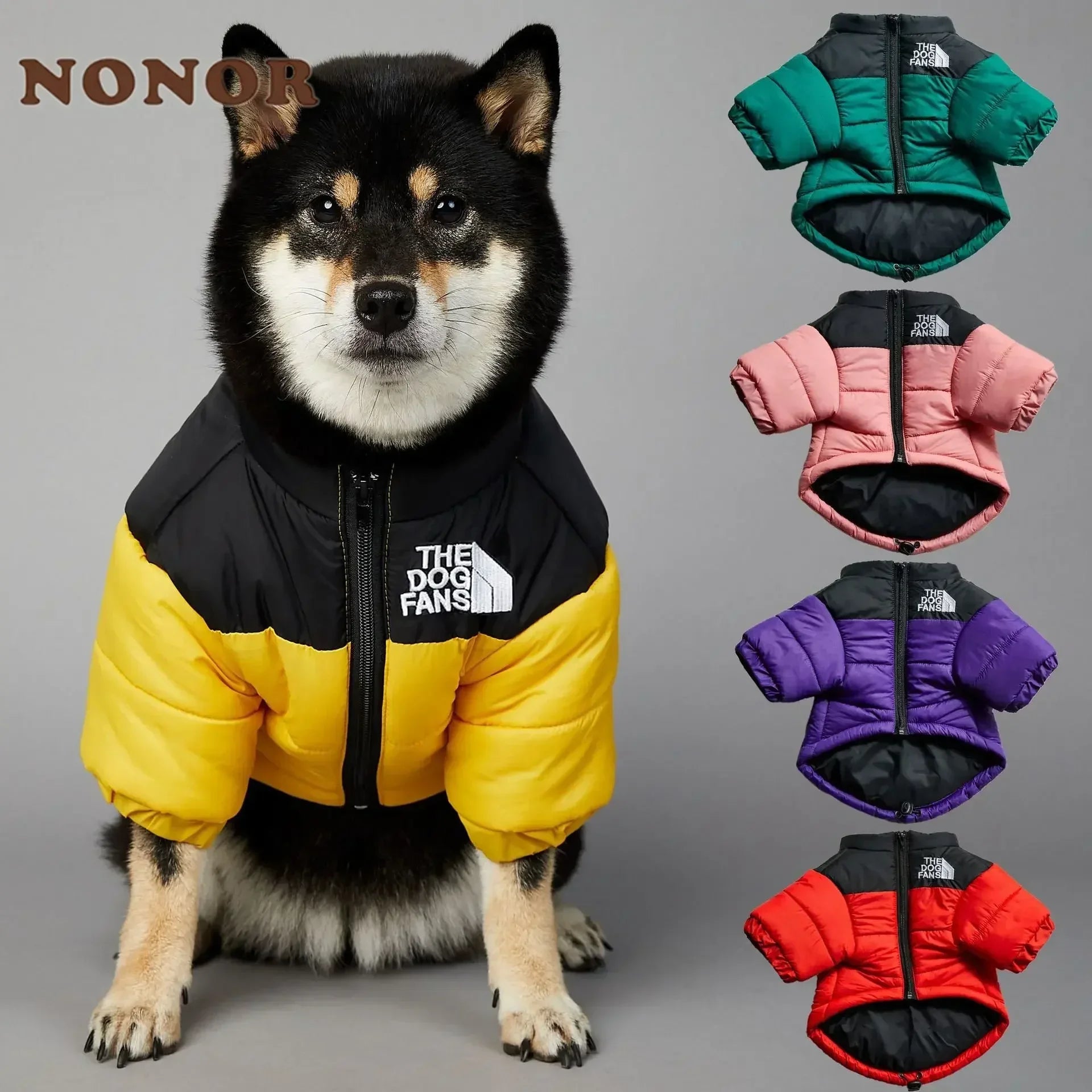 Winter Pet Dog Down Jacket Clothes