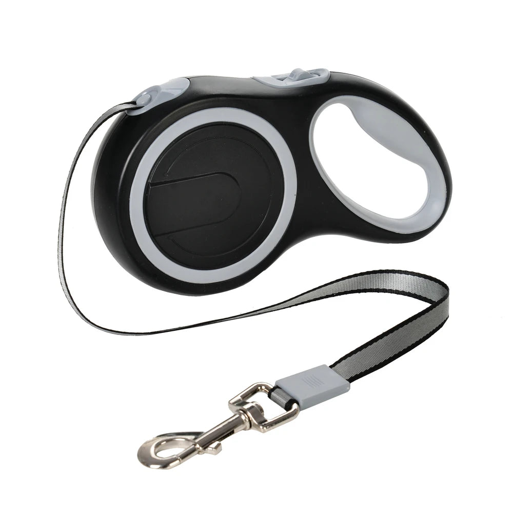 Retractable Nylon Dog Leash for Large Dogs, Strong & Durable