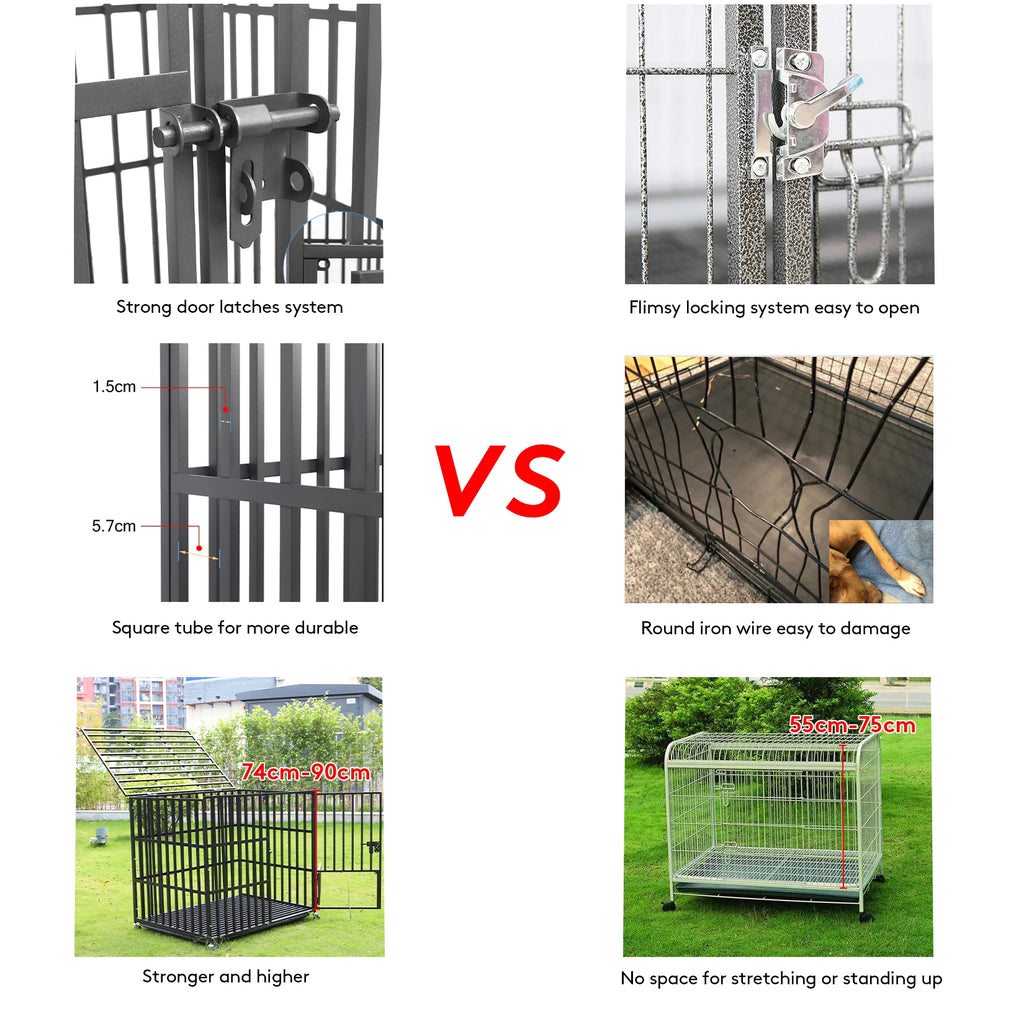 Heavy Duty Dog Crate / Kennel Cage Playpen