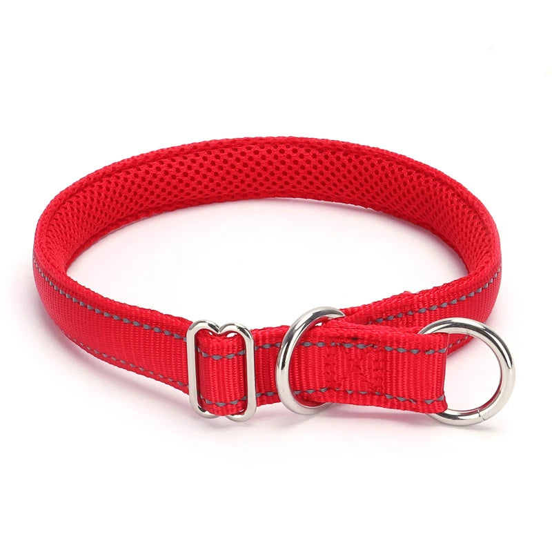 Anti-Suffocation Mesh Dog Collar for Medium & Large Dogs