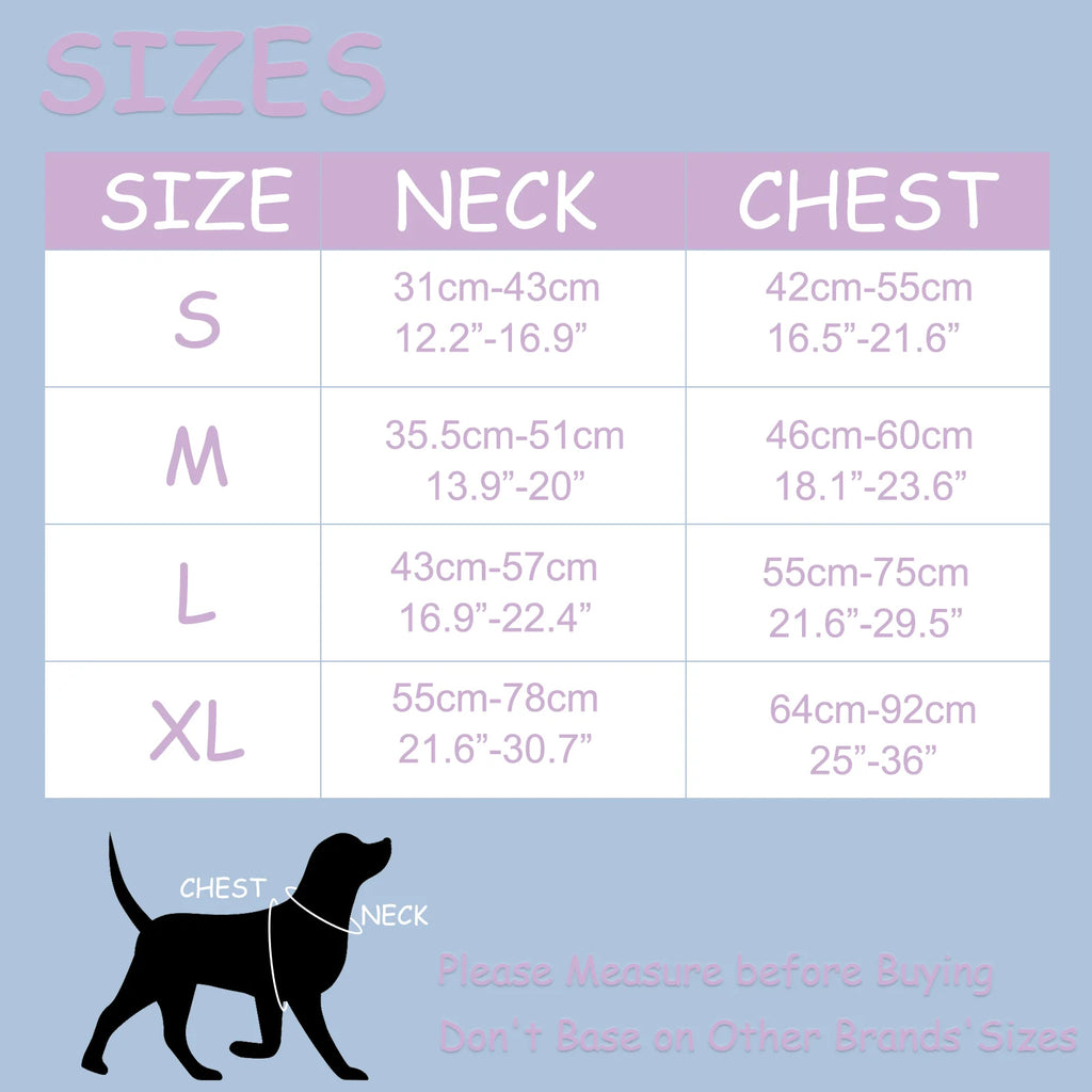 Spliced Color Luxury Dog Harness, No-Pull, Adjustable for Small & Large Dogs