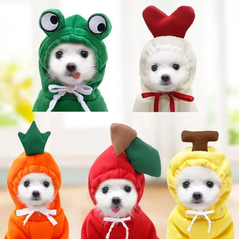 Cosplay Pet Hoodie – Cute Costume Jacket for Small Dogs & Cats