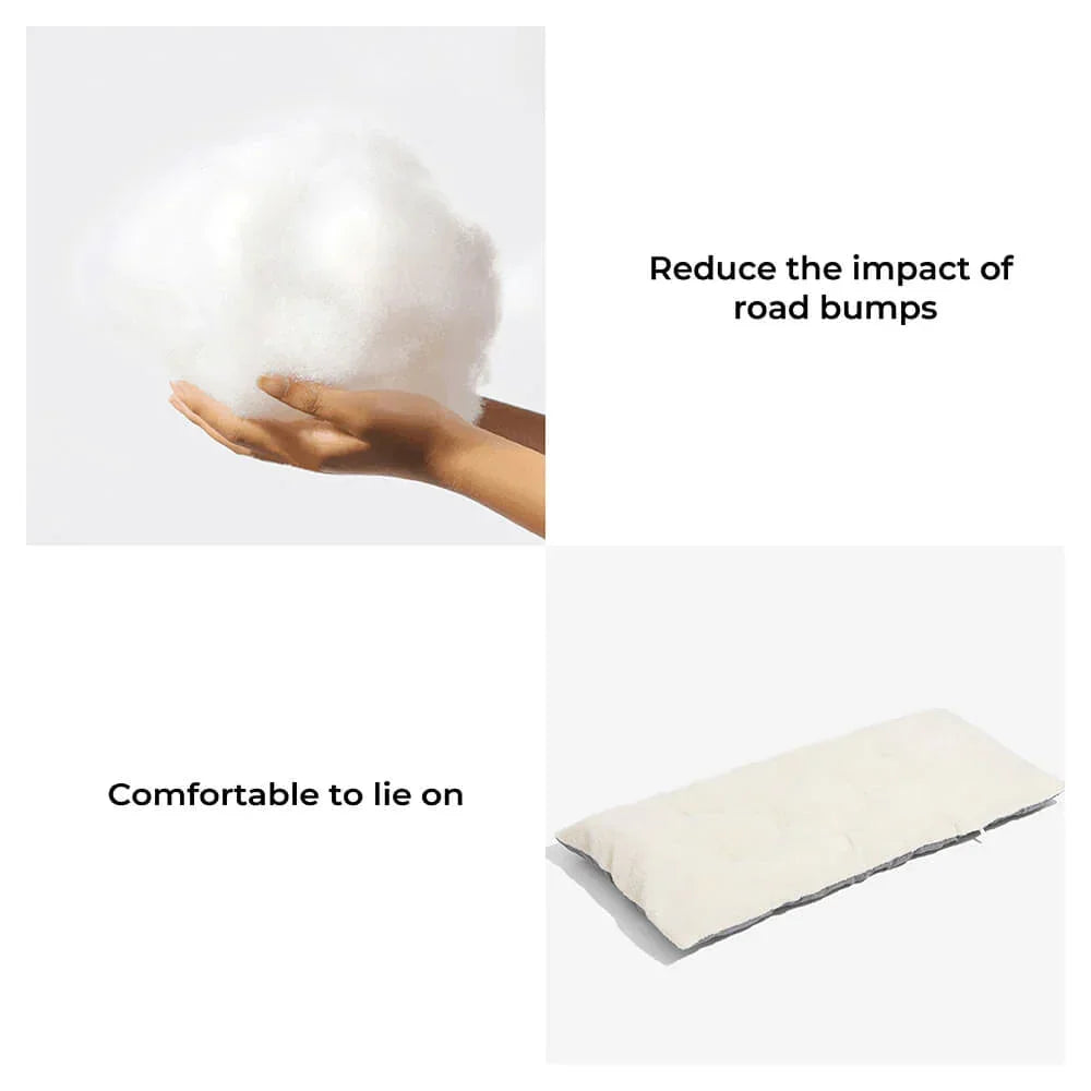 Thickened Cotton Large Dog Carrier & Car Seat Cover – Folding Hammock Pet Bag for Cats and Dogs