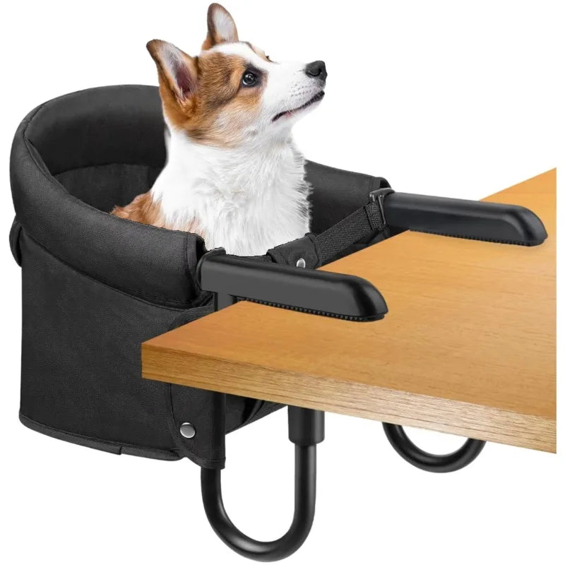 Portable Adjustable Pet Feeding Booster Seat – Cat & Dog High Chair