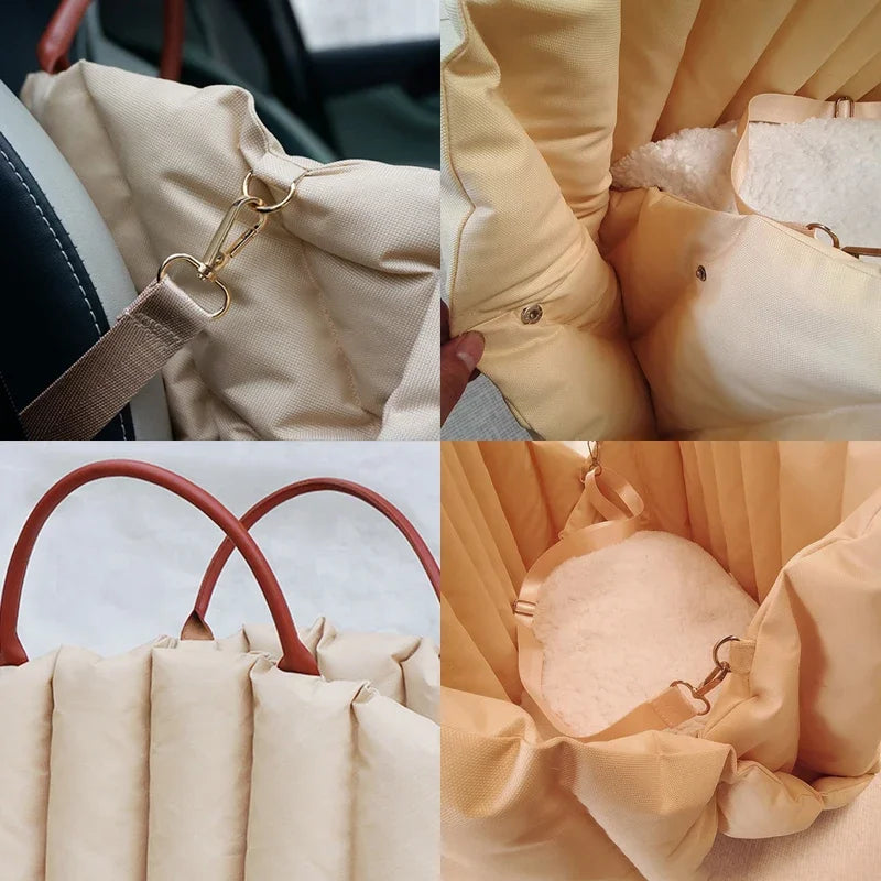 Portable Pet Cat/Dog Bag for Travel Luxury Handbag