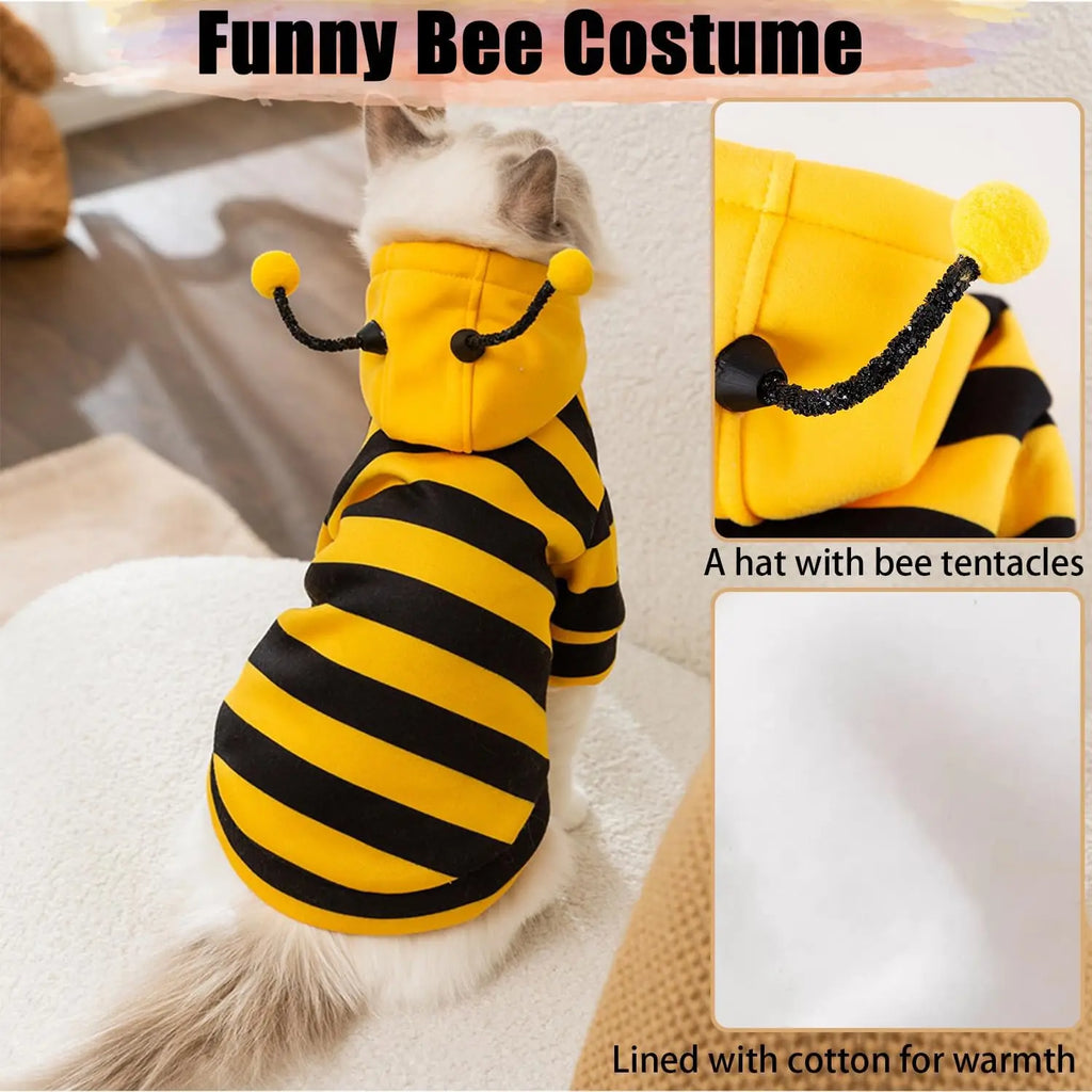 Pet Hoodie – Warm Sweater for Cats & Small Dogs