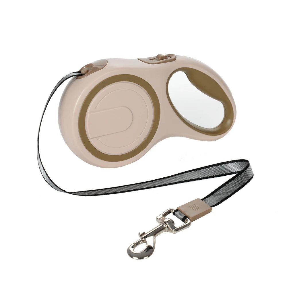 Retractable Nylon Dog Leash for Large Dogs, Strong & Durable