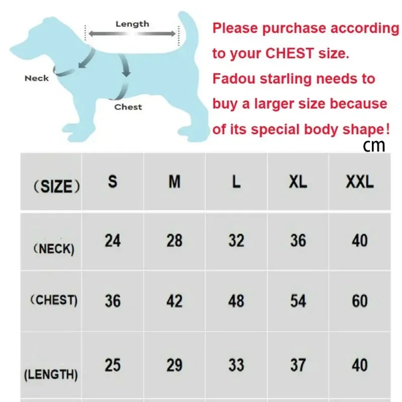 Winter Down Dog Parka – Heavy Duty Coat for Small & Medium Dogs