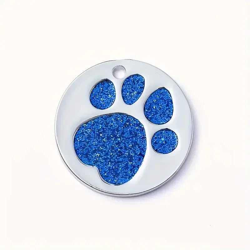 1pc Personalized Paw Pet Dog Tag