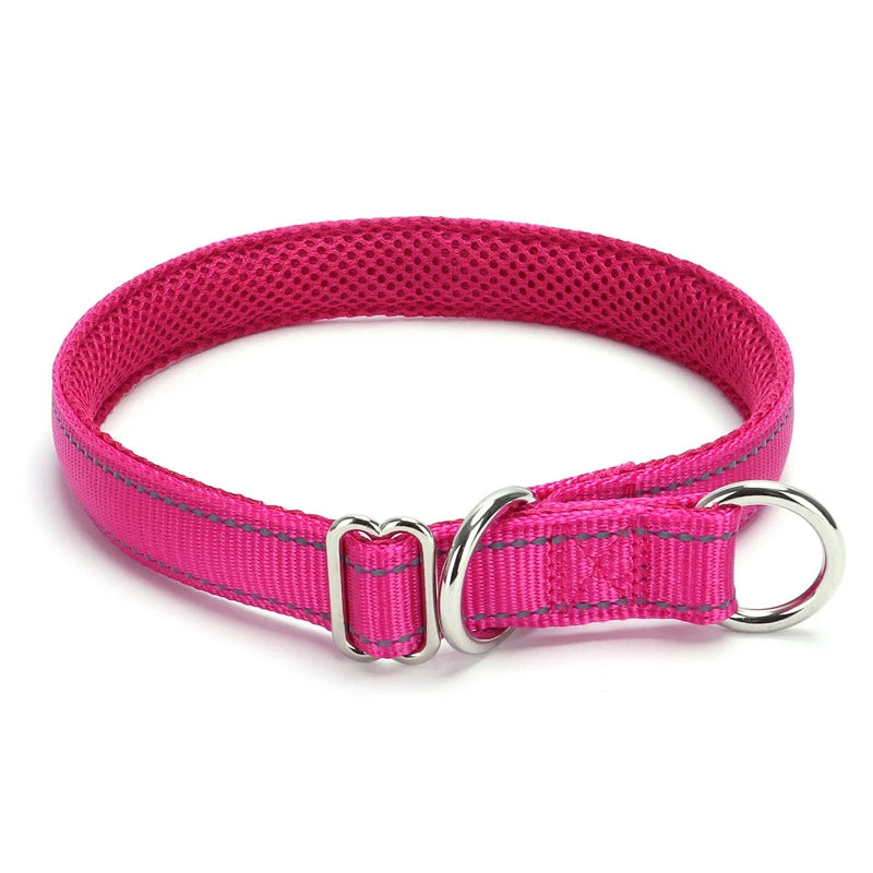 Anti-Suffocation Mesh Dog Collar for Medium & Large Dogs
