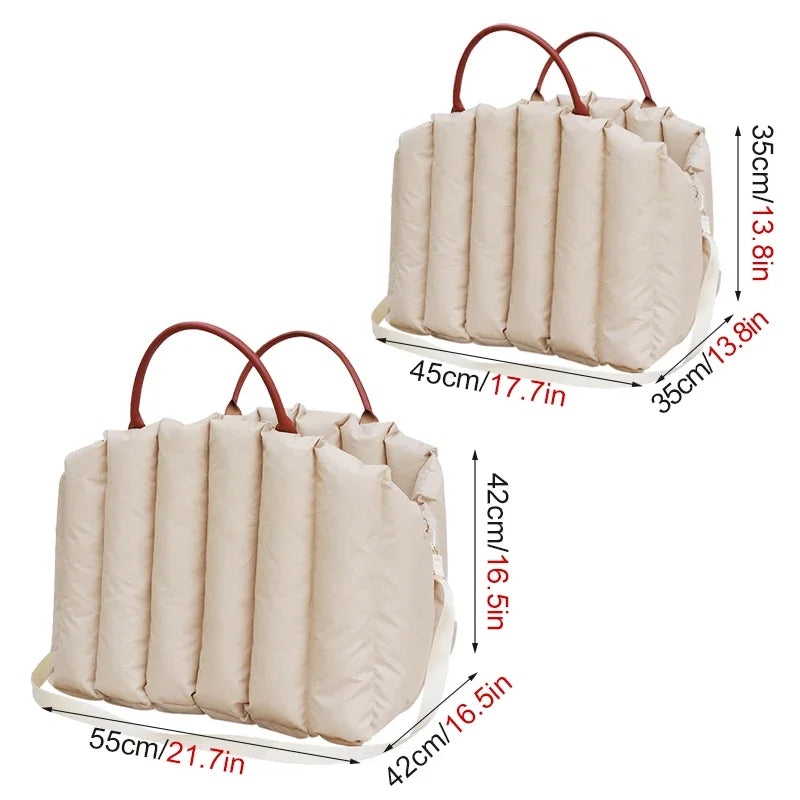 Portable Pet Cat/Dog Bag for Travel Luxury Handbag