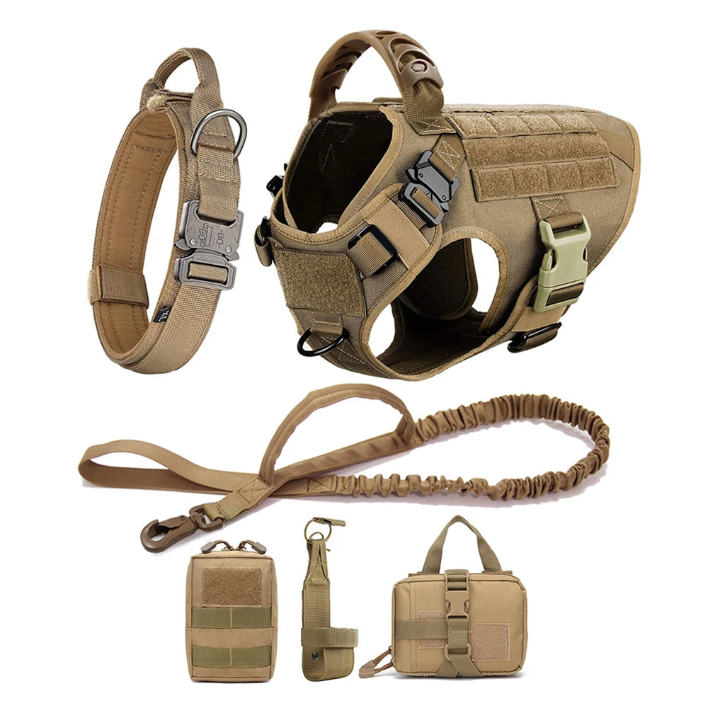 Large Dog Harness & Leash Set – Training Vest